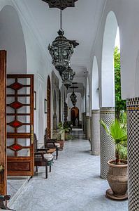 Säulengang Riad Marrakesch