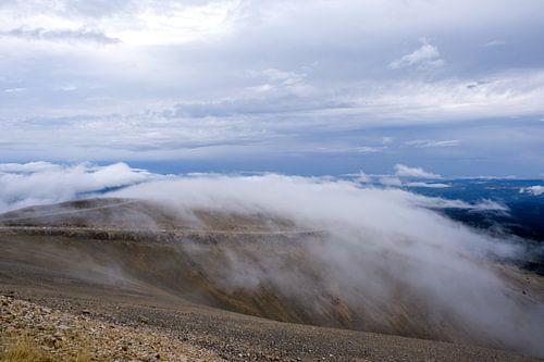 Morning mist on Mont Ventoux