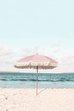 Pink Umbrella by Kathrin Pienaar