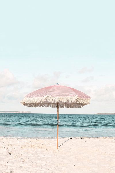 Pink Umbrella by Kathrin Pienaar
