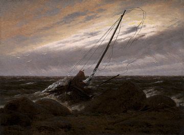 Na de storm, Caspar David Friedrich - 1816