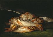 Nature morte avec daurade, Francisco de Goya par Des maîtres magistraux Aperçu
