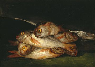 Stilleven met goudbrasem, Francisco de Goya