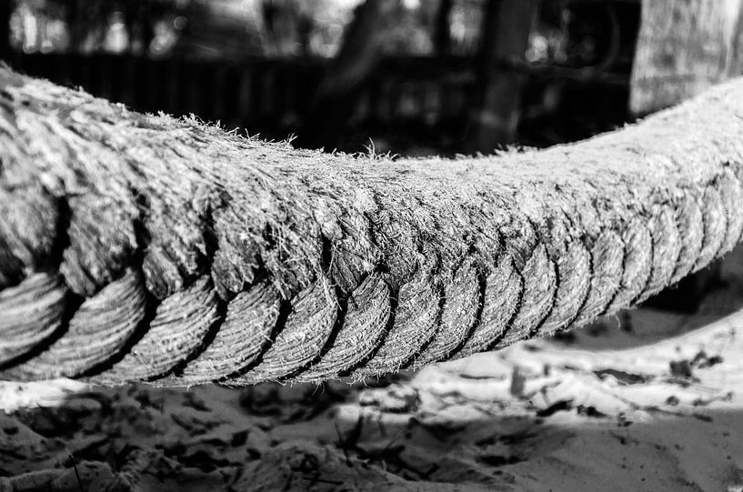 Balance-Schnur auf dem Spielplatz von Eline Willekens