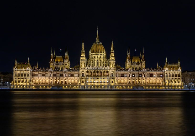 Ungarisches Parlamentsgebäude in Budapest von Patrick Fotografeert