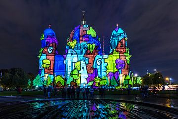 The Berlin Cathedral in a special light
