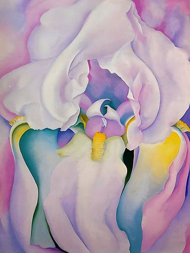 Georgia OKeeffe - Licht van iris, 1924