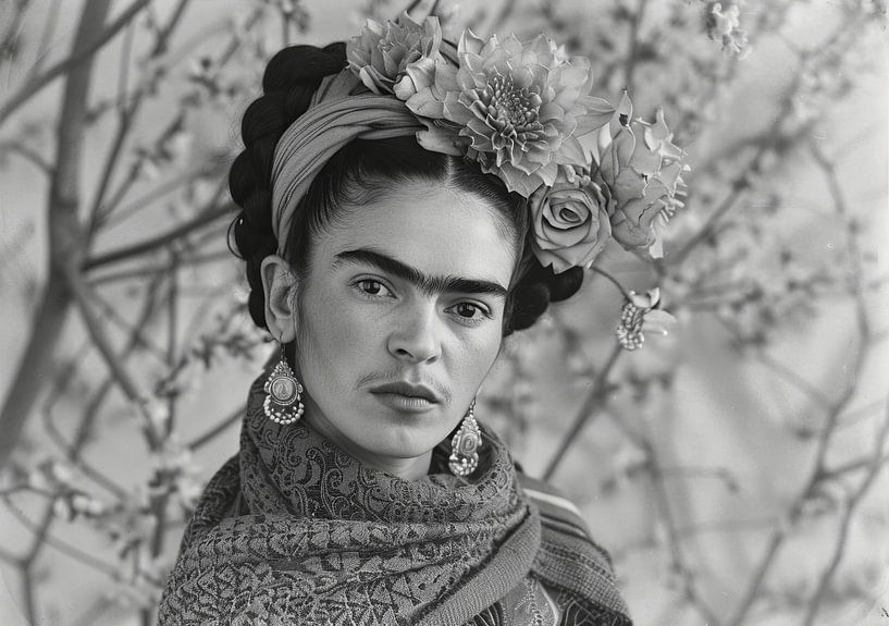 Frida Poster Print Impression d'art par Niklas Maximilian