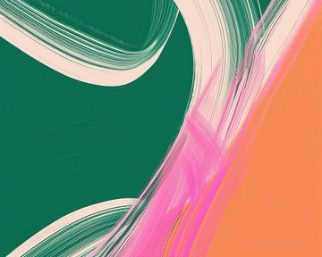 Scandinavisch abstract werk van Modern Collection
