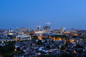 Blick auf das Bahnhofsviertel von Utrecht von Donker Utrecht