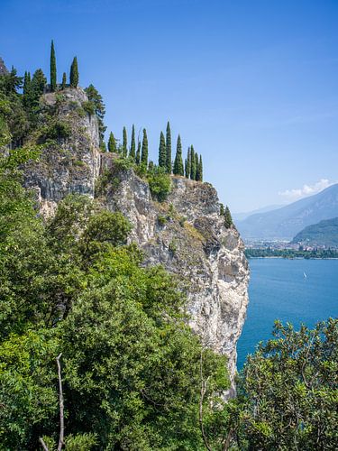 Lac de Garde - Route de Ponare près de Riva del Garda
