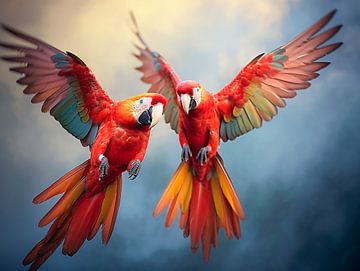 Parrot series by Hetty Lamboo