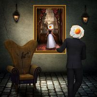 The visit of René Magritte