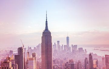 New York City View Modern Sunset by Harm Roseboom