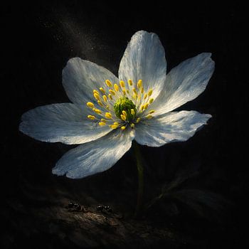 Bosanemoon. Vóór het Beukenblad