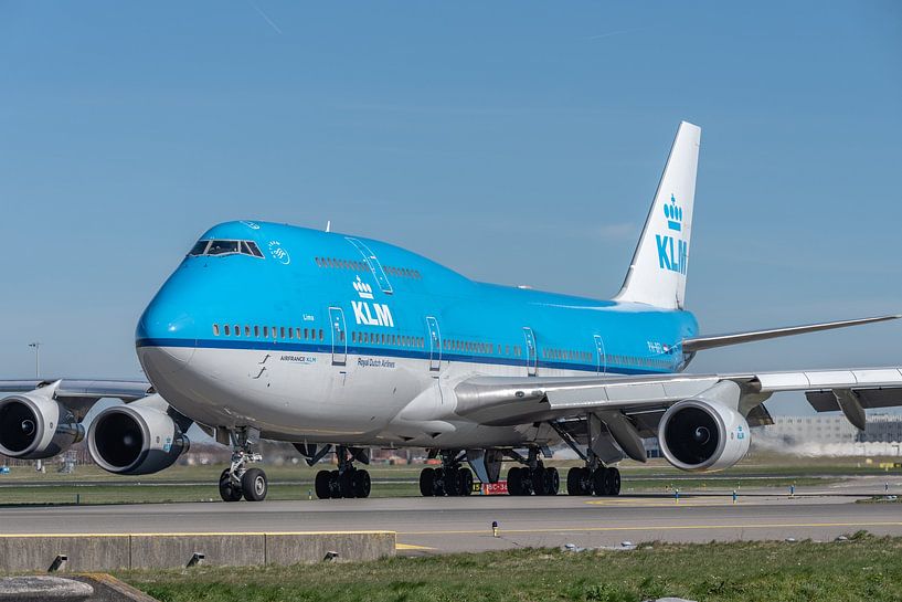 Boeing 747-400 de KLM (Ville de Lima, PH-BFL). par Jaap van den Berg