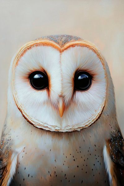 Schleichende Eule von Poster Art Shop