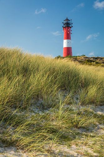 Vuurtoren in de duinen van Hörnum, Sylt,