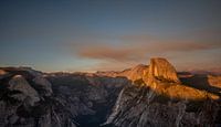 Yosemite valley, Glacier point sunset