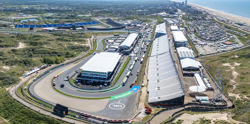 Circuit Zandvoort Race Track, siège du Grand Prix de Formule 1 des Pays-Bas par Sjoerd van der Wal Photographie