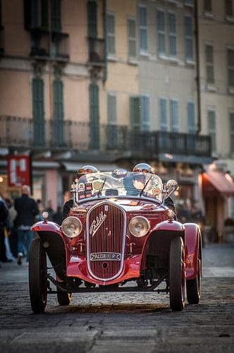 Balilla bij zonsondergang