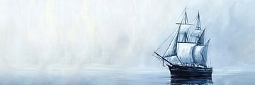 Zeilboot van Poster Art Shop