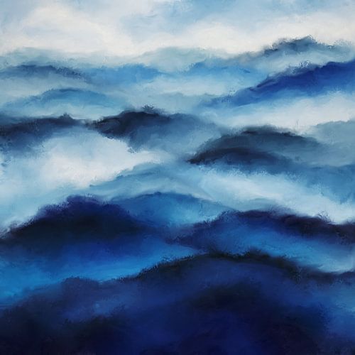 Blauwe heuvels