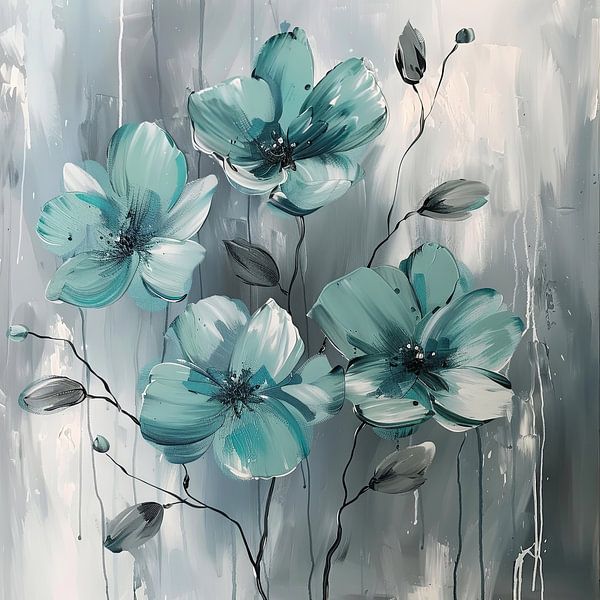 Frühlingsblumen von Poster Art Shop