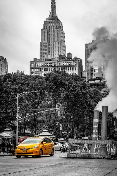 Yellow Cab New York von Freek van Oord