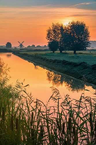 Lever de soleil au Moulin du Nord
