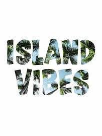 Insel Vibes Typografie von Artistic