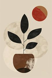 Moderne Kunst Pflanzen von Poster Art Shop