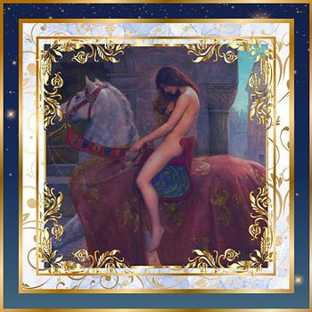 S.F. Neu bearbeitete Version von Lady Godiva von John Collier