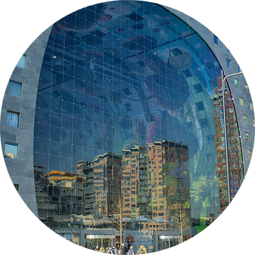 Markthal in Rotterdam, Nederland