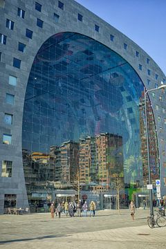 Market hall in Rotterdam, the Netherlands