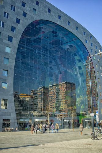 Markthal in Rotterdam, Nederland