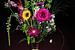 Blumenstillleben in einer Vase: &quot;Heiteres Rosa&quot; von Marjolein van Middelkoop