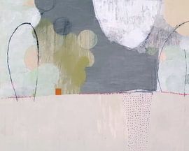 Minimal art in pastel colours by Studio Allee