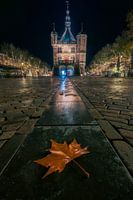 De Waag in Deventer tijdens de herfst