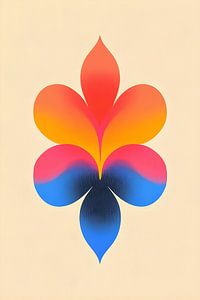 Bunte Blume