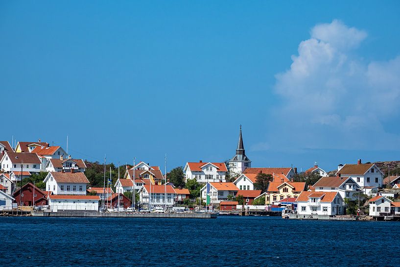 View of the village Gullholmen in Sweden by Rico Ködder