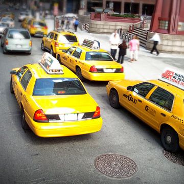 New York Taxi - Yellow Cab von Niels van Houten