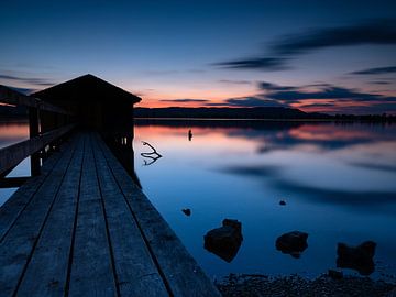 Evening mood at the Kochelsee