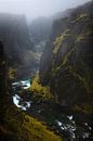 This beautiful Fjadrargljufur valley in Iceland by Jos Pannekoek thumbnail