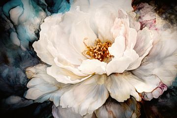 Vintage Peony by Floral Abstractions