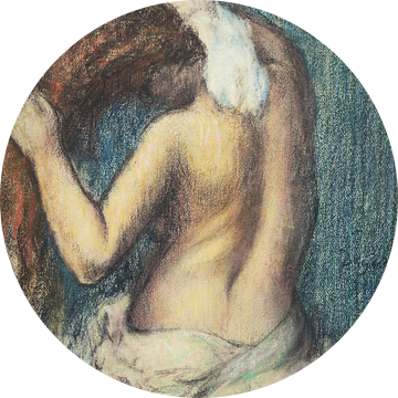Vrouw die zich droogt, Edgar Degas