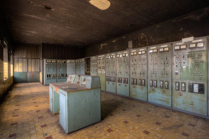 Industrial Control Room by Wesley Van Vijfeijken
