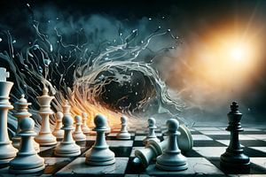 Schachspiel der Elemente – Ein kosmisches Duell