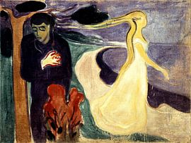 Edvard Munch.The divorce