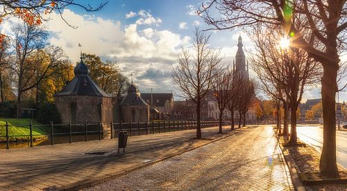 Warme zonsopgang in Breda